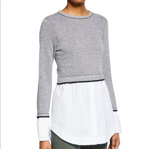 Club Monaco Layered Berdine Sweater
